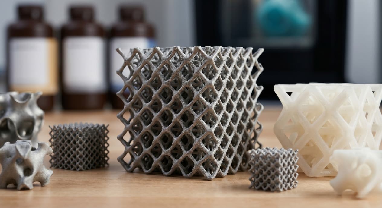 3D 列印晶格結構設計:減重、強度與製程限制